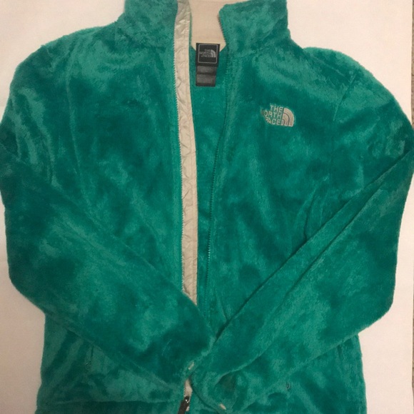 Green The North Face Women’s Osito 2 Fleece Jacket - Picture 2 of 8